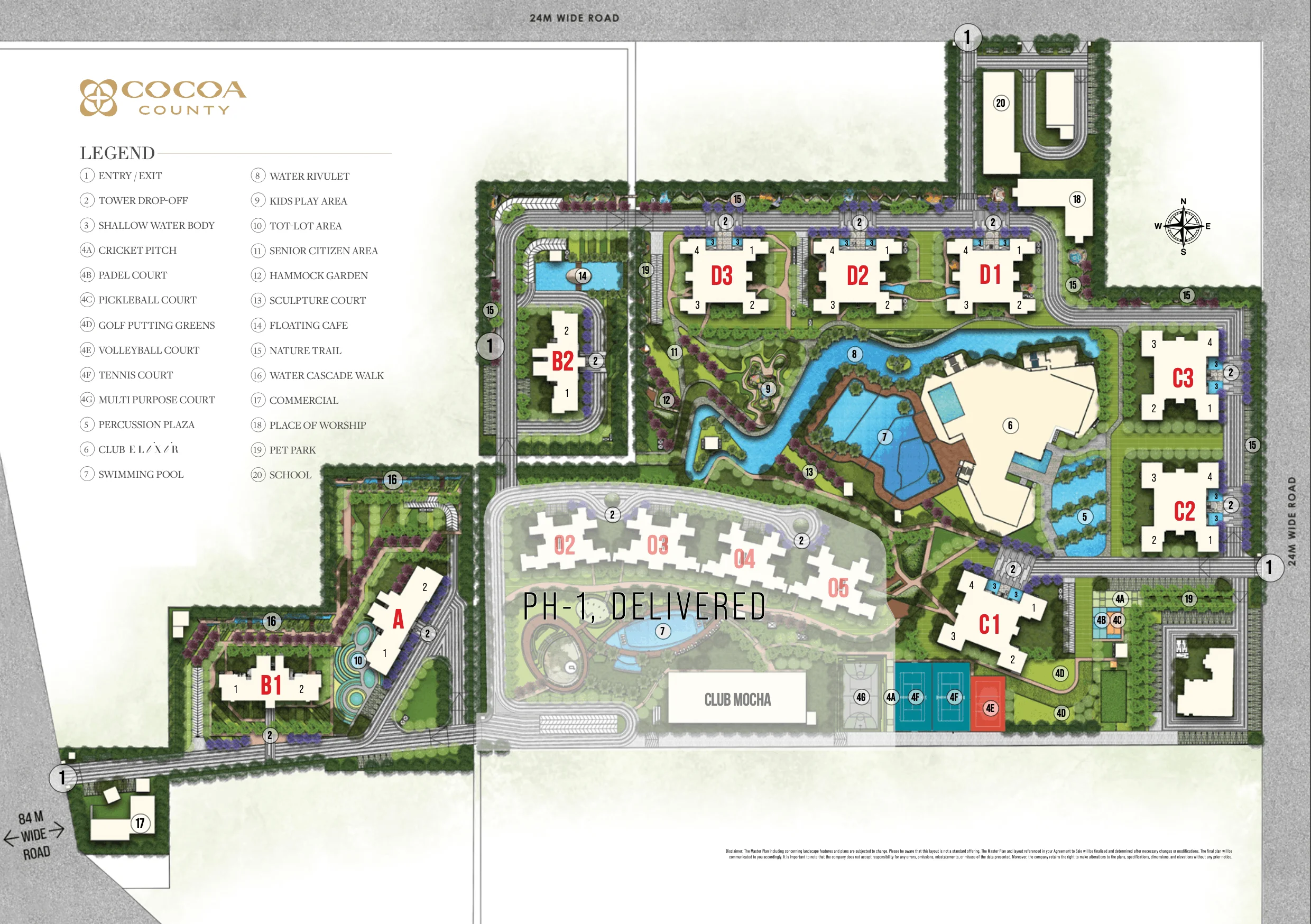 Cocoa County Master Plan Sector 88A