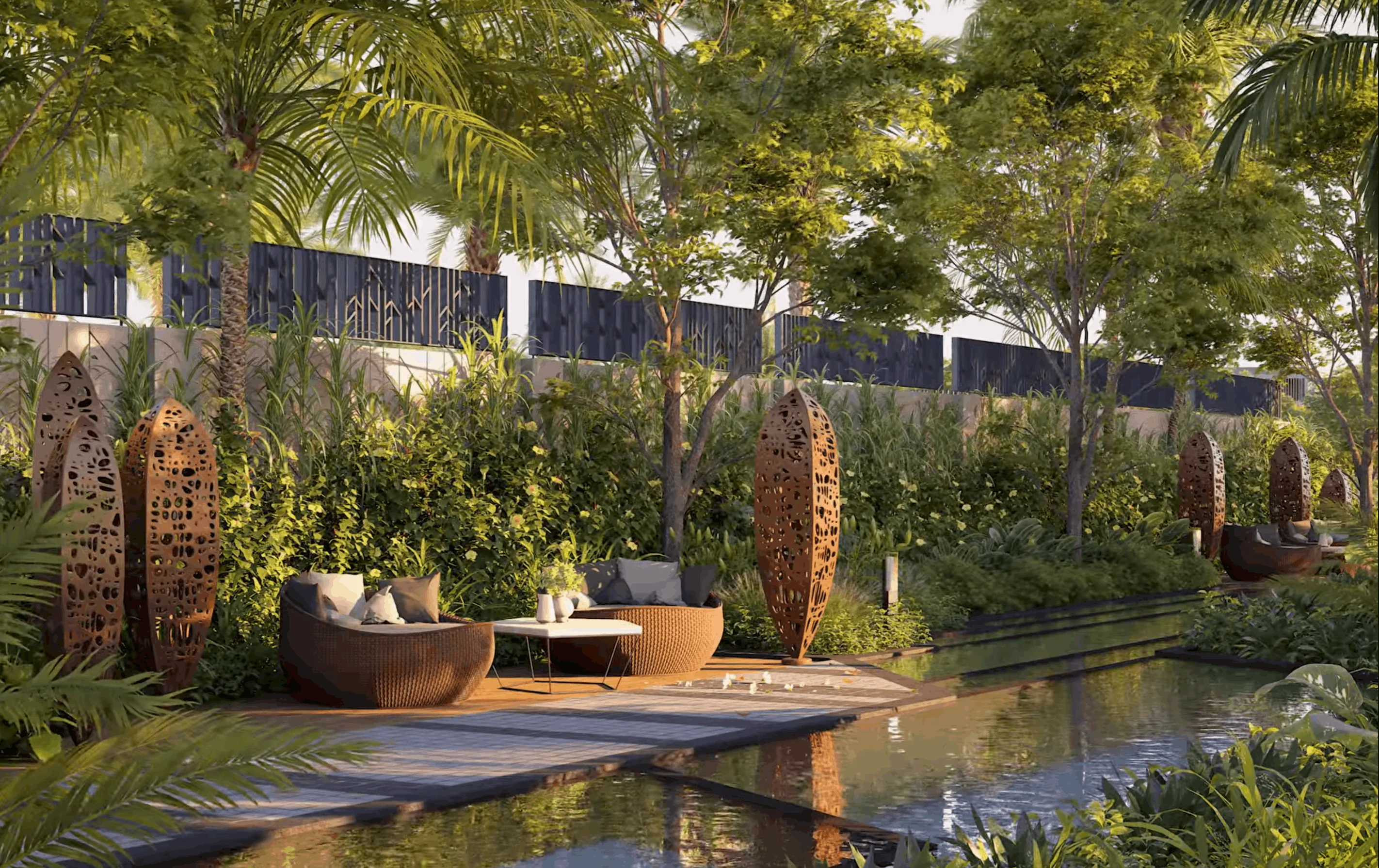 Floating Pavilions & Open-Air Decks